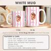 Custom Baby Face White Mug Grandad Birthday Present Gift