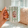 Custom Baby Face White Mug Grandad Birthday Present Gift