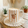 Custom Baby Face White Mug Grandad Birthday Present Gift