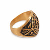 Master Mason Freemasonic Retro Stainless Steel Ring Jewerly