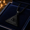 Masonic Eye of Providence Pyramid Pendant Necklace
