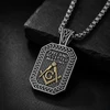 Free and Accepted Masons Master Mason Pendant Necklace