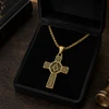 Masonic Free and Accepted Masons Celtic Cross Pendant Necklace