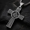 Masonic Free and Accepted Masons Celtic Cross Pendant Necklace