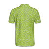 Personalized Golf Polo Shirt, Custom Name Golfer Shirt, Golf Ball and Tee Pattern, Golf Lover Gift, Men's Polo Shirt S-5XL