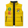 Customized Pentagon Down Order of the Eastern Star OES Chapter Puffer Vest Jacket M-8XL