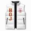 Customized Name, Court and Number HOJ Heroines of Jericho Puffer Vest Jacket M-8XL