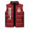 Customized Name, Court and Number HOJ Heroines of Jericho Puffer Vest Jacket M-8XL