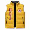 Customized Name, Court and Number HOJ Heroines of Jericho Puffer Vest Jacket M-8XL