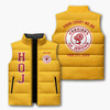Customized Name, Court and Number HOJ Heroines of Jericho Puffer Vest Jacket M-8XL
