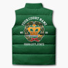 Customized Name, Court and Number Order of Amaranth Puffer Vest Jacket M-8XL