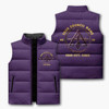 Personalized Royal & Select Masters Puffer Vest, Custom Cryptic Mason Council Jacket, York Rite Mason Gift, Masonic Vest, Plus Size M-8XL