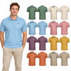 personalized-men's-minimalist-golf-polo-shirt-custom-name-and-initials-subtle-windowpane-check-pattern-1