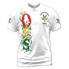 Custom Bow Megaphone Baseball Jersey, Glitter Cheerleading Team Uniform Shirt