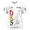 Eastern Star Sisterhood T-Shirt, Personalized OES Five Sisters Design, Custom Chapter Name, Masonic Sister Gift