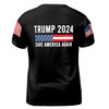 TRUMP 2024 Save America Again America Lover Men's T-shirt S-5XL