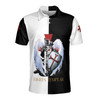 Knights Templar Christian Faith In Jesus Christ And God Men's Polo Shirt S-5XL