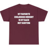 My Favorite Childhood Memory Is My Back Not Hurting Humor Graphic Funny T Shirt