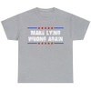 Make Lying Wrong Again Funny Patriotic Political Joke US Flag Unisex T-Shirt