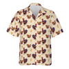 Funny Hen Rooster Chick Eggs Farm Lover Hawaiian Shirt S-5XL