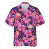 Colorful Flamingo Flower Leaves Retro Hawaiian Shirt S-5XL