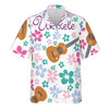 Funny Cute Guitar Ukulele and Flower Hawaiian Shirt S-5XL, Vacation Shirt