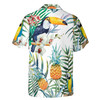 Funny Aloha Parrot Bird Tropical Forest Hawaiian Shirt S-5XL for Men and Women