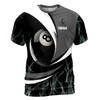 Personalized Basic Billiard Passion 8-Balls Men's T-shirt S-5XL
