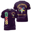 Custom Name Order of the Eastern Star Past Matron OES Gavel 3D T-Shirt S-5XL