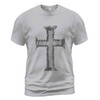 Vintage Christian Men Faith Religious Belief In God 3D T-Shirt S-5XL