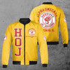 Custom Name HOI Heroines Of Jericho Freemasony OES Unisex Bomber Jacket S-5XL