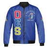 Custom Name Chapter Map Order Of The Eastern Star OES Mason Unisex Bomber Jacket S-5XL