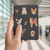Cute Passport Holder for Women for Kids for Men Dog Passport Holder Passport