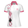 Customize Name More Than Golf Friends Small Gang, Flamingo Golfing Women's Polo Shirt S-5XL