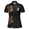 Custome Name Golf That's What I Do I Play Golf Leopard Pattern Women's Polo Shirt S-5XL