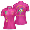 Customize Order of the Eastern Star OES Pentagon Down AF&AM Women's Polo Shirt S-5XL