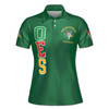Customize Order of the Eastern Star OES Pentagon Down AF&AM Women's Polo Shirt S-5XL