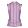 Custom Name Funny Colorful Vertical Stripes Golf Women Sleeveless Polo XS-4XL