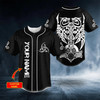 Odin Viking Dragon Twins Tattoo Custom Baseball Jersey S-5XL