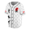 Custom Name Karate Lover Karate Passion Baseball Jersey S-5XL