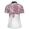 Custom Name Pink Camo I Know I Bowl Women's Polo Shirt S-5XL