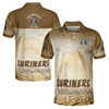 Personalized Egypt Desert Shrines Noble Men's Polo Shirt S-5XL
