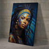 Beautiful Black Women Warrior Wall Art Poster And Canvas