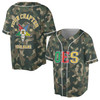 Customized Camo OES Order of the Eastern Star Baseball Jersey S-5XL S-5XL
