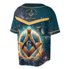 Personalized Freemasonry Mason Galaxy Baseball Jersey S-5XL