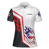 Customized America Golf Lover Women's Polo Shirt S-5XL