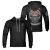 Custom Name Victor of Valhalla Viking Skull Hoodie S-5XL