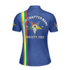 Custom Multi-color Order of the Eastern Star OES AF&AM Women's Polo Shirt S-5XL