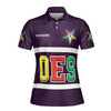 Custom Multi-color Order of the Eastern Star OES AF&AM Women's Polo Shirt S-5XL