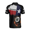Personalized Texas Player Love Billard Men's Polo Shirt S-5XL
